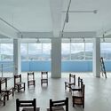 Taiping Elementary School, Keelung / KHAA (Kuo+Huang and Associates) - Interior Photography, Refurbishment, Balcony, Chair