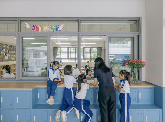 Wuzhou Elementary School / People's Architecture Office Wuzhou Elementary School / People's Architecture Office - Interior Photography