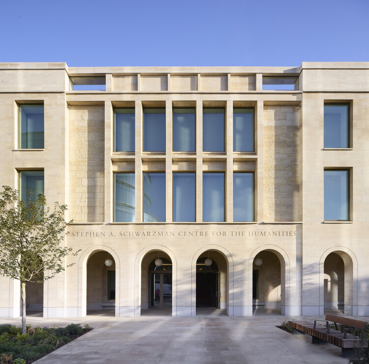 牛津大学施瓦茨曼人文中心 / Hopkins Architects - 建筑图