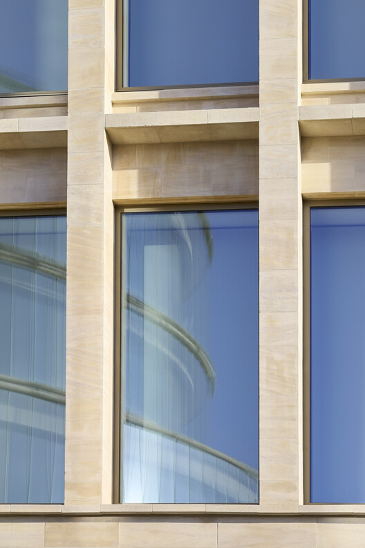 Schwarzman Center for the Humanities - University of Oxford / Hopkins Architects - Interior Photography, Glass