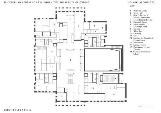 Schwarzman Center for the Humanities - University of Oxford / Hopkins Architects - Image 46 of 63