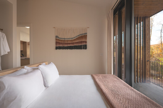 Será at Sandy Ridge / DVN Development - Interior Photography, Bedroom, Wood, Balcony