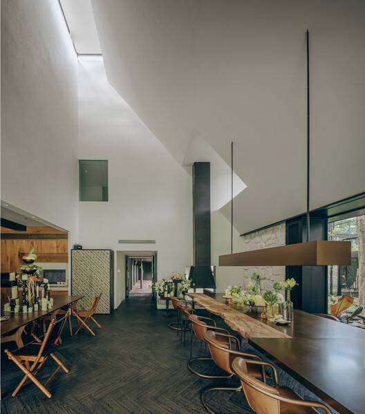 Underdream Hygge Lodge / ArCONNECT Architects - Interior Photography, Wood, Chair, Glass