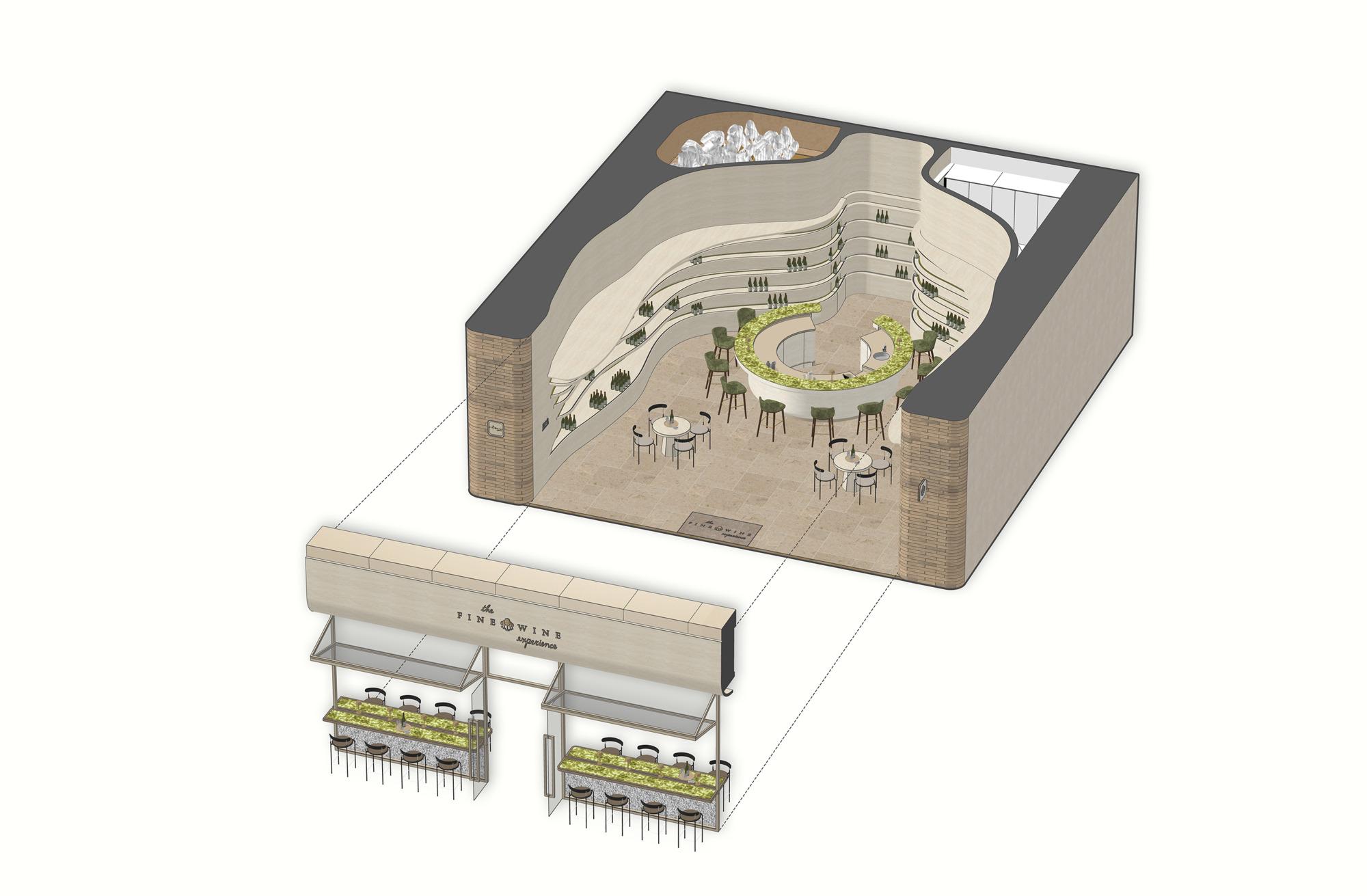 画廊 The Fine Wine Experience 上海首店 / HATCH汉齐建筑 - 19