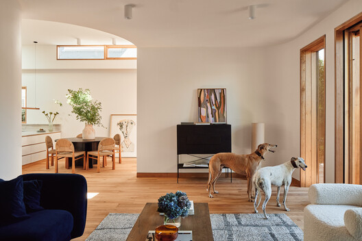Cereus House / Circle Studio Architects - Interior Photography, Wood, Lighting, Chair, Table, Sofa