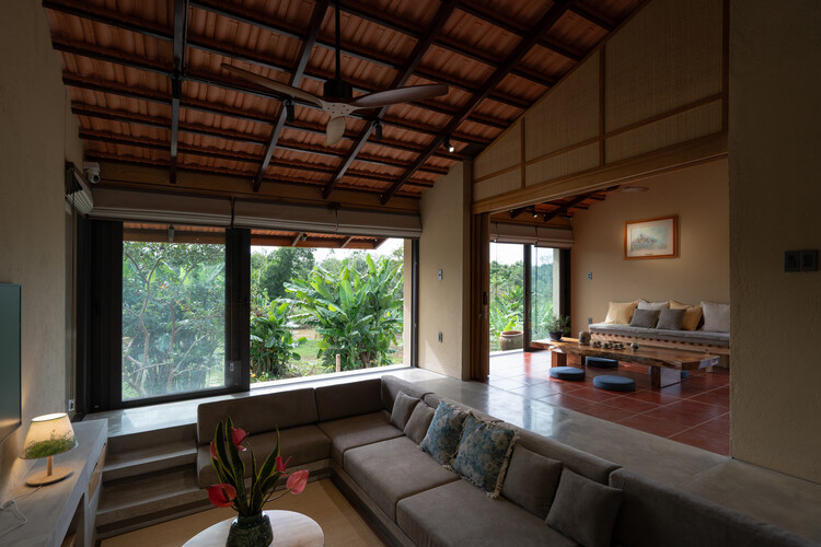 Casa Bao Loc / Tad.atelier - Fotografia de Interiores, Sala de Estar, Madeira, Viga