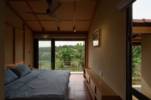 Bao Loc House / Tad.atelier - Interior Photography, Bedroom, Wood