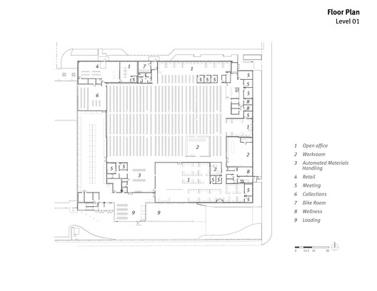 Multnomah County Library Operations Center / Hennebery Eddy Architects - Image 17 of 19
