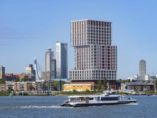 De Piek Waterfront Residential Tower / KCAP - Exterior Photography