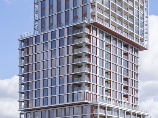 De Piek Waterfront Residential Tower / KCAP - Exterior Photography