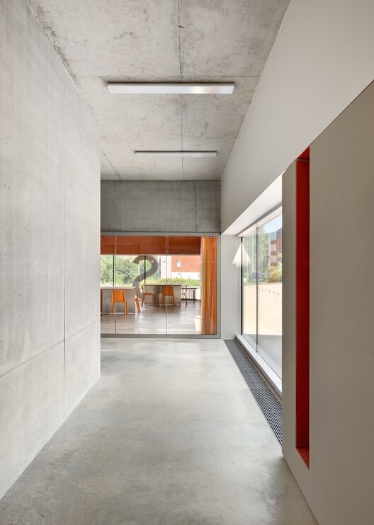 Franche-Comté Advanced School of Engineering / Dominique Coulon & associés - Interior Photography, Concrete