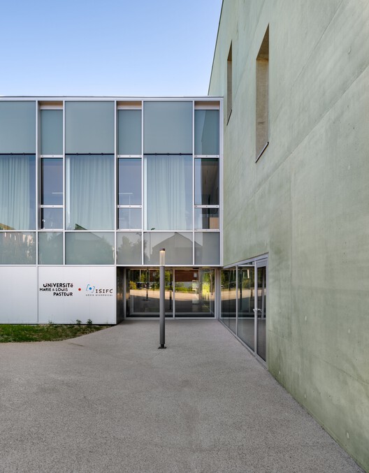 Franche-Comté Advanced School of Engineering / Dominique Coulon & associés - Exterior Photography, Glass, Concrete