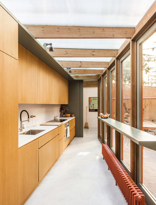 Invernadero / Anna & Eugeni Bach - fotografía de interiores, cocina, madera, vigas fijas