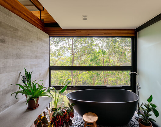 Casa CLV / Cornetta Arquitetura - Fotografía interior, Baño, Madera, Iluminación, Vidrio, Tinas