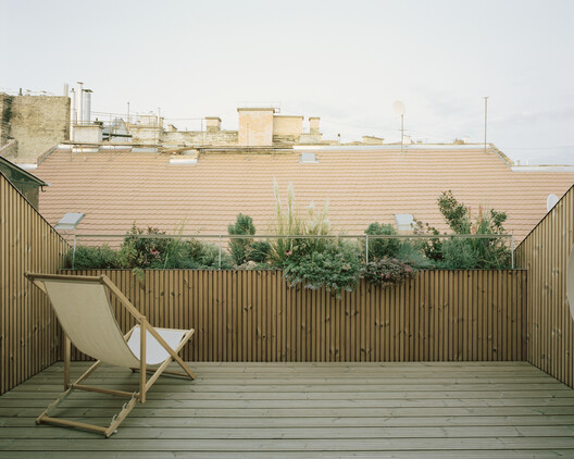 Bartok Rooftop / Théque Atelier - Exterior Photography, Wood, Deck, Balcony