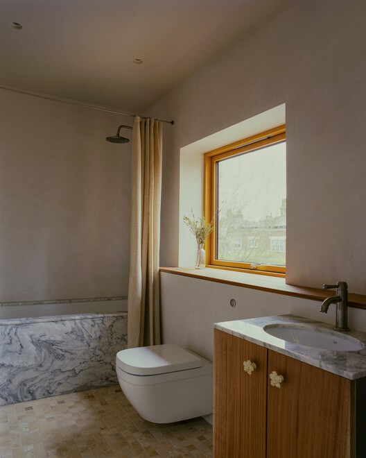 Runda House / Nikjoo - Interior Photography, Bathroom, Sink, Lighting, Toilet, Countertop