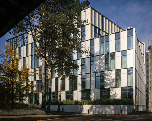 Learning and Innovation Center / evr-Architecten + A229 - Exterior Photography, Glass