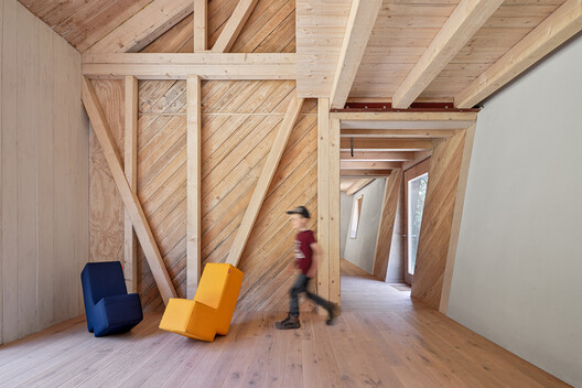 Kindergarten  / BauLab Prof. Rainer Hirth - Coburg University of Applied Science and Arts - Interior Photography, Wood