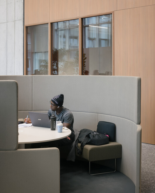 Learning and Innovation Center / evr-Architecten + A229 - Interior Photography, Living Room, Chair