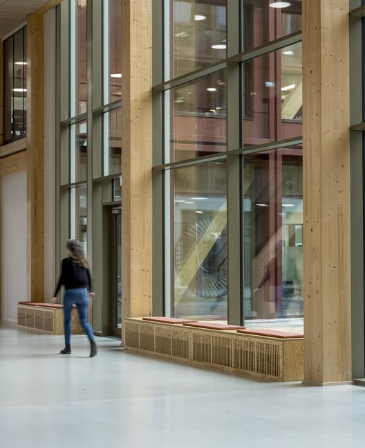 WoodHub / C.F. Møller - Interior Photography, Wood, Glass