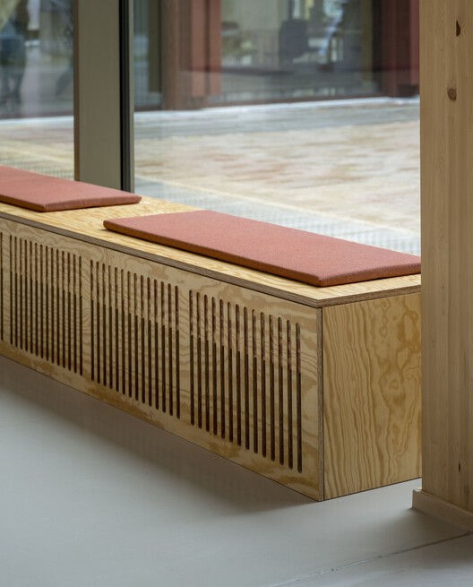 WoodHub / C.F. Møller - Interior Photography, Wood