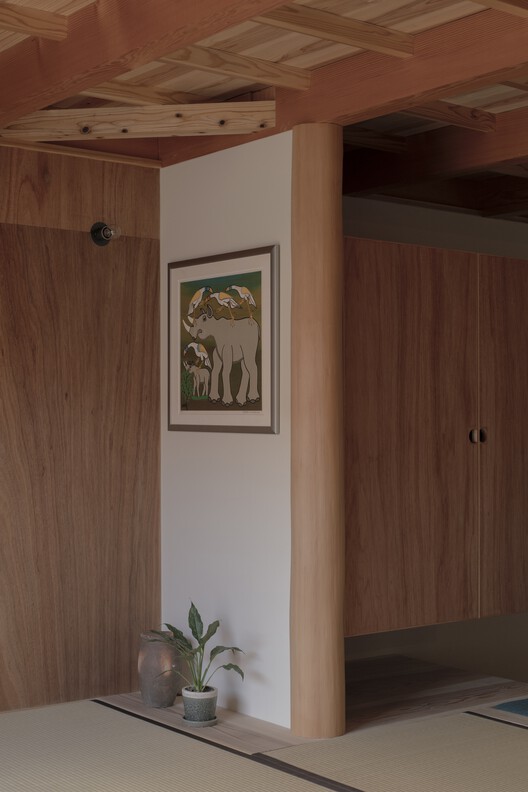 House in Saidera / Akio Isshiki Architects - Interior Photography, Wood, Beam