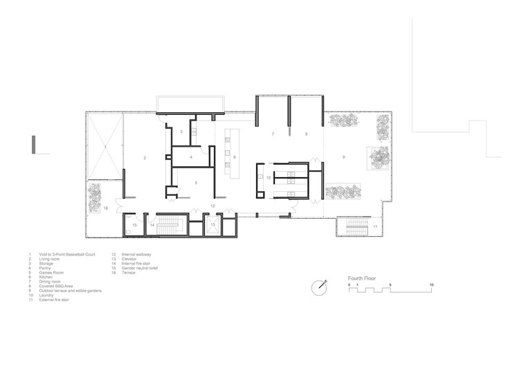 Proyecto Independiente Jóvenes 2 Campbell Street / Liminal Architecture - Foto 20 de 23