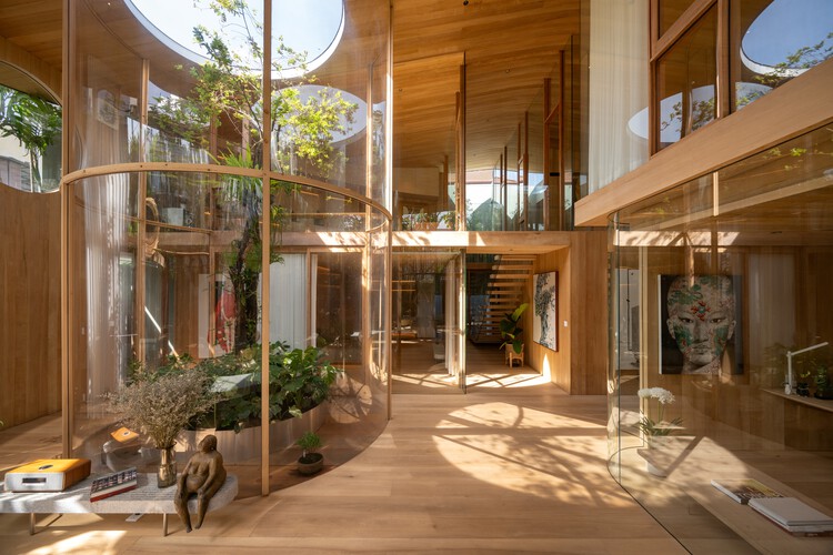 Casa Terrario / Unknown Surface Studio - Fotografía de interiores, Madera, Vidrio