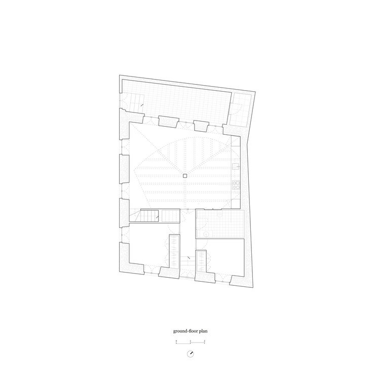 Casa (re)cortes – tecto, paredes e pilar / Corpo Atelier - Imagem 15 de 22