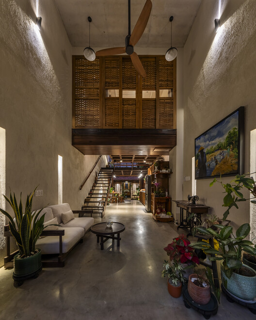 S House / MM++ architects - Interior Photography, Wood, Lighting, Chair, Beam
