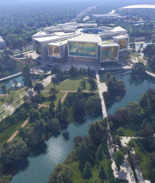 Snøhetta and BIAD Break Ground for the New Beijing Art Museum in Tongzhou - Image 2 of 4