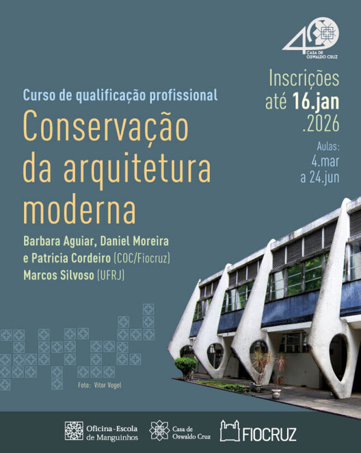 Professional Qualification Course in Modern Architecture Conservation - Image 1 of 1