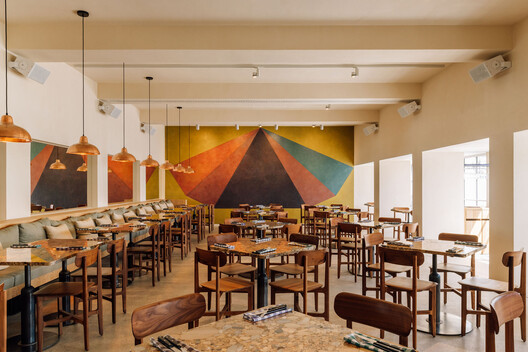 Restaurante ZeroZero Belem / LADO Arquitectura e Design - Fotografia de Interiores, Sala de Jantar, Madeira, Cadeira