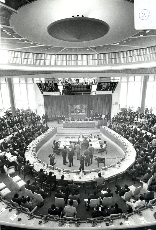 United Nations’ Africa Hall Restoration in Ethiopia Receives 2026 World Monuments Fund/Knoll Modernism Prize - Image 18 of 18