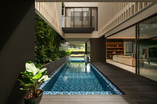 Syncube House / Gets Architects - Interior Photography, Courtyard, Balcony