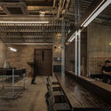 An Mien Lumiere Cafe / xưởng xép - Interior Photography, Coffee Shop Interiors, Beam, Lighting, Chair