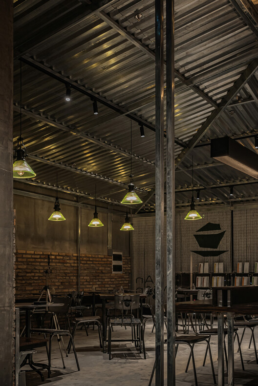An Mien Lumiere Cafe / xưởng xép - Interior Photography, Lighting, Beam, Chair