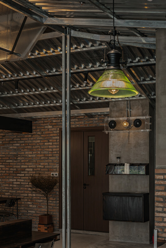 An Mien Lumiere Cafe / xưởng xép - Interior Photography, Lighting, Beam, Chair