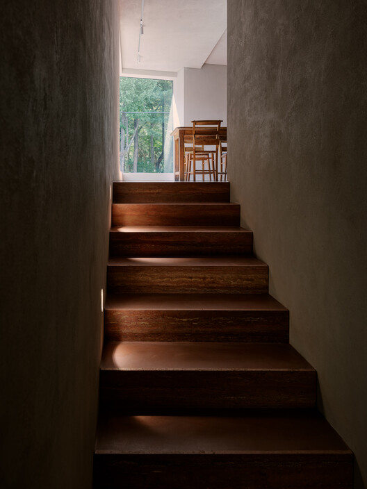 Perfumer H Seoul / Chakchak Studio - Interior Photography, Stairs, Wood, Handrail