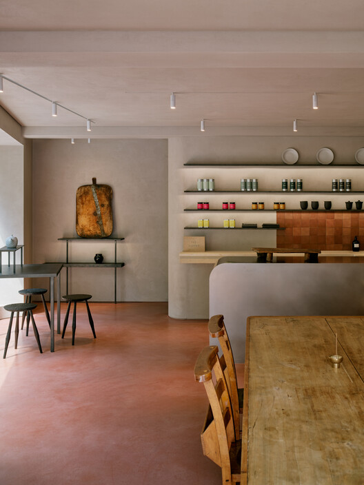 Perfumer H Seoul / Chakchak Studio - Interior Photography, Wood, Lighting, Chair