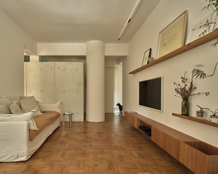 Apartamento São Nicolau / Pianca Arquitetura + Sabiá Arquitetos + Victor Oliveira - Fotografia de Interiores, Madeira, Iluminação