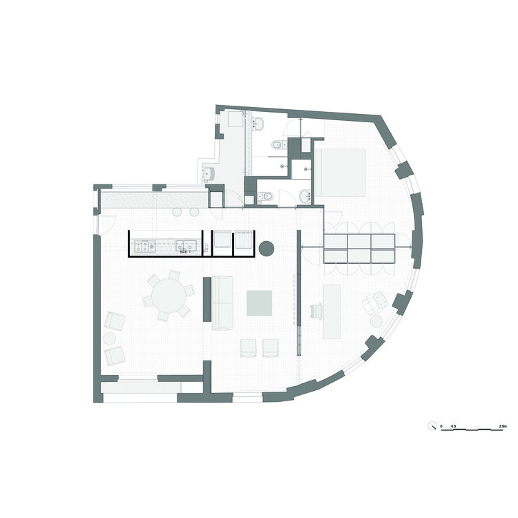 Apartamento São Nicolau / Pianca Arquitetura + Sabiá Arquitetos + Victor Oliveira - Imagem 31 de 31