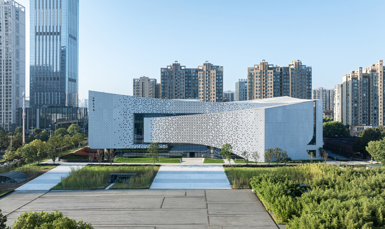 Hefei Art Museum / TJAD - Exterior Photography