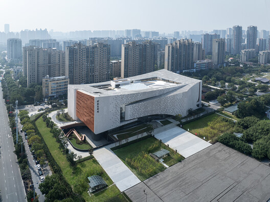 Hefei Art Museum / TJAD Hefei Art Museum / TJAD - Exterior Photography, Facade