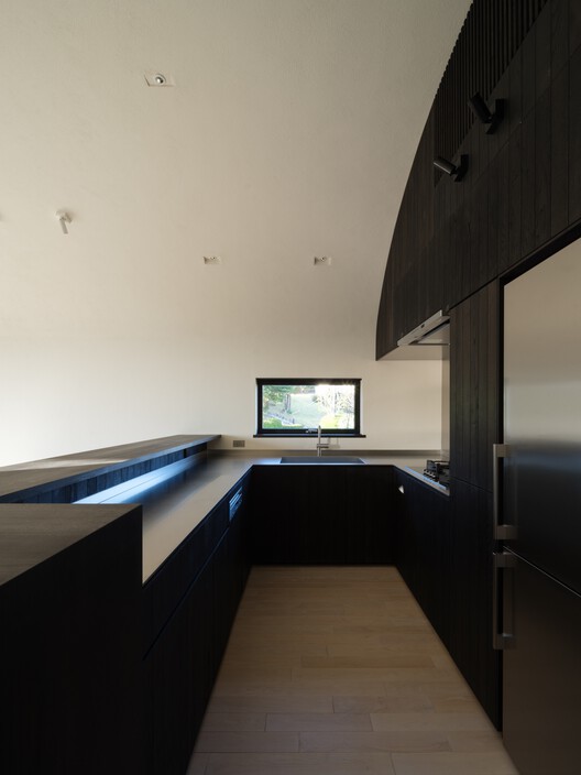 Villa Boso / Kenichi Teramoto / office of Teramoto - Interior Photography, Kitchen, Wood, Lighting, Countertop, Glass