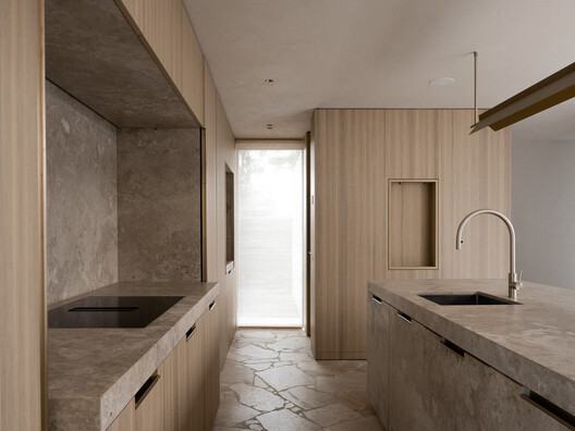 Residence AV / YAMA architects - Interior Photography, Kitchen, Concrete, Countertop