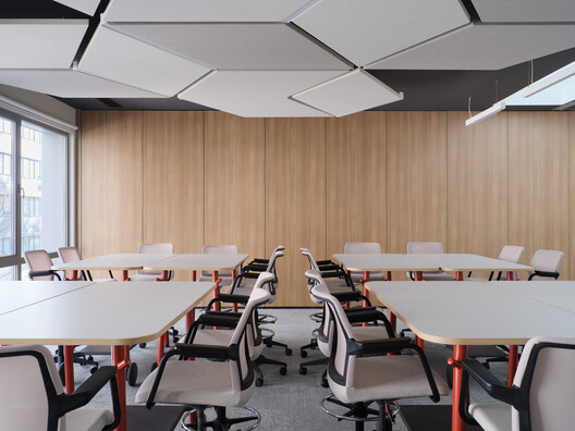 Narxoz University Business School / AGP Architects - Interior Photography, Dining room, Table, Chair