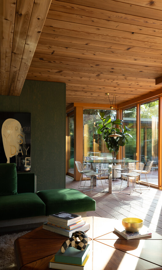 Osler House  / Scott and Scott Architects  - Interior Photography, Wood, Chair, Lighting