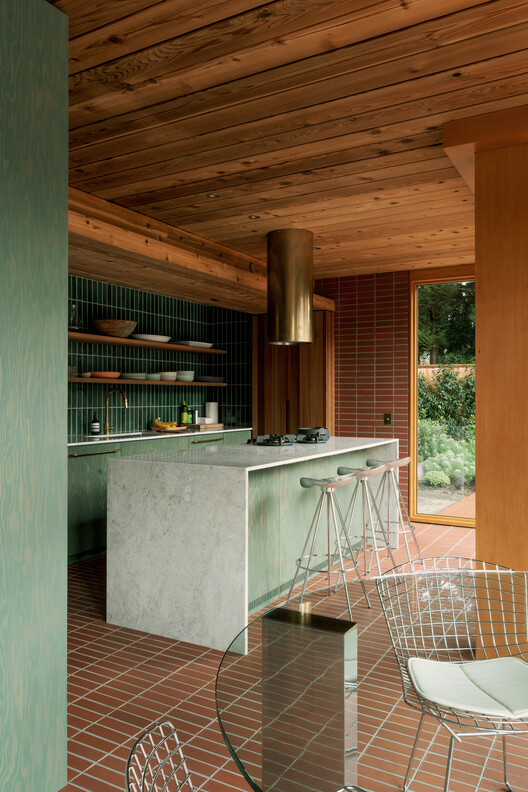 Osler House  / Scott and Scott Architects  - Interior Photography, Kitchen, Wood, Countertop, Chair