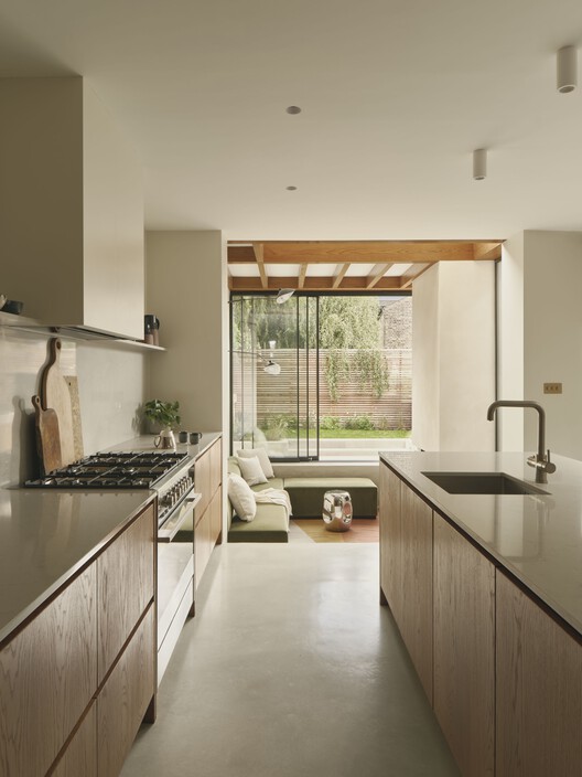 Loggia House / House of EM - Interior Photography, Kitchen, Countertop, Wood, Sink